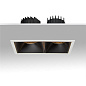 ART-SQ-180x2 LED светильник встраиваемый полуповоротный Downlight   -  Встраиваемые светильники 
